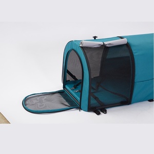 Passeggino per cani piccoli diretto in fabbrica con cestello portaoggetti e portabicchieri molto comodo per liberare le mani quando si esce - Product Image 4