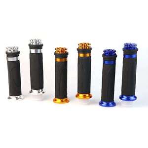 Gemodificeerde Universele Gashendel Rubber Stuur Grepen Voor Tank Zuma Bws 125cc Motorfiets