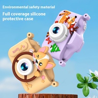 Mini HD Double enregistreur vidéo caméra pour enfant nouveau dessin animé jouet CMOS capteur d'imagerie parfait média cadeau pour enfants vacances plastique