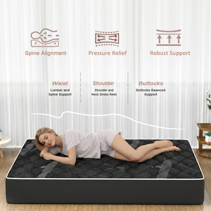 Proveedor Mayorista, Precio de Fábrica, Colchón de Espuma Viscoelástica de 6, 8, 10 y 12 Pulgadas, Duradero, de Calidad Verificada, Fabricante de Colchones - Product Image 3