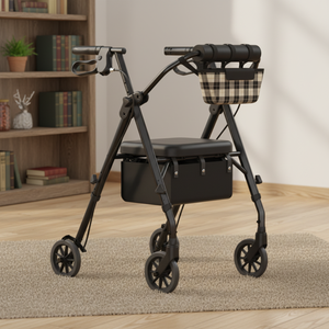 सीट फोल्डेबल हल्के किराने की गाड़ी के साथ बुजुर्ग सहायता प्राप्त थोक मेटेसाइड - Product Image 4