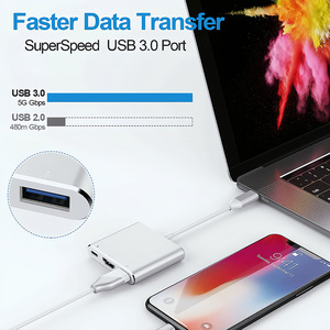 Cavo <span class=keywords><strong>adattatore</strong></span> in lega di alluminio <span class=keywords><strong>Usb</strong></span> tipo <span class=keywords><strong>C</strong></span> a <span class=keywords><strong>HdMI</strong></span> <span class=keywords><strong>adattatore</strong></span> 4k 60hz convertitore Hub cabina 3.0 - Product Image 4