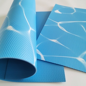 Venta caliente antideslizante Océano Azul agua ondulación PVC piscina hoja suelo piscina <span class=keywords><strong>Liner</strong></span> diseños <span class=keywords><strong>Liner</strong></span> para <span class=keywords><strong>piscinas</strong></span> precio - Product Image 5