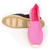 Nicecin unisexe coloré personnalisé sans lacet toile Jute chaussure pour hommes pour classique nouvelle vente toile Espadrille zapato mujer