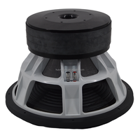 HUIYIN 15125-002 Modèle énorme 15 pouces Audio de voiture forte puissance 4000W RMS double 2 Ohm basse profonde système de musique de voiture Subwoofer haut-parleur