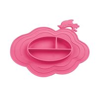 Plaque d'aspiration en silicone sans BPA de haute qualité, bol, tasse, ensembles d'alimentation pour enfants et bébés