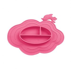 고품질 BPA 무료 실리콘 흡입 플레이트 그릇 컵 어린이 아기 수유 세트 - Product Image 6