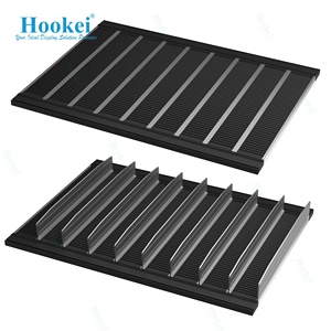 <b>Heavy</b> <b>Duty</b> Gravity Roller Pusher System for Beverage Display <b>Shelf</b> Supermarket Refrigerator Gliders - Product Image 1