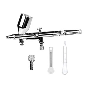 Aerógrafo de Doble Acción HD181 de 0.2-0.3 mm con Alimentación por Gravedad, Velocidad Ajustable, Herramienta para Arte, Maquillaje y Modelismo - Product Image 5