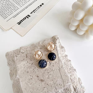 Pendientes de Gota Azul <span class=keywords><strong>Klein</strong></span> geométricos Primavera Verano al por mayor para niñas - Product Image 5