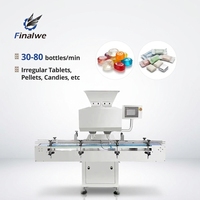 Machine de comptage de comprimés photoélectrique de précision Finalwe en acier inoxydable anti-fuite pour pilules à croquer