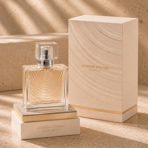 Premium Thick Base Curved Layered Clear Glass 60ml 100ml Perfume <b>Bottle</b> - Product Image 4