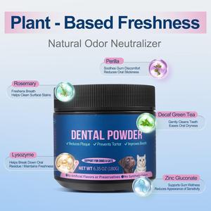 Polvo Dental para <span class=keywords><strong>Perros</strong></span> Más Vendido OEM/ODM, Polvo para Limpieza Dental de <span class=keywords><strong>Perros</strong></span>, Reduce la Placa Dental y el Mal Aliento en <span class=keywords><strong>Perros</strong></span> y Gatos - Product Image 2