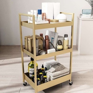 รถเข็นโลหะสำหรับร้านเสริมสวย รถเข็นอุปกรณ์ทำผม - Product Image 1