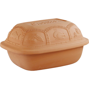 -Cocina Natural arcilla terracota de olla tostador - Product Image 2