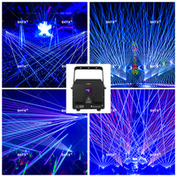 SHTX Bestseller 5W Laser-Bühnenlicht Vollfarbiges RGB-Laserlicht für Hochzeiten Partys Events mit DMX512-Steuerung 6W Laser-Lichtshow