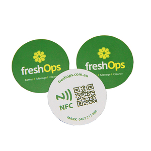 Tùy chỉnh in tưởng niệm mã QR lập trình <span class=keywords><strong>NFC</strong></span> Tag RFID nhãn dán - Product Image 5