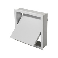 Grille de ventilation de plafond en aluminium pour l'évacuation des fumées, type plaque, télécommandée, pour la ventilation des conduits CVC