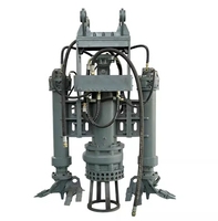 Pompa Lumpur Hidrolik Submersible Penggerak Excavator Pompa Pengeruk Pasir Hidrolik untuk Dijual
