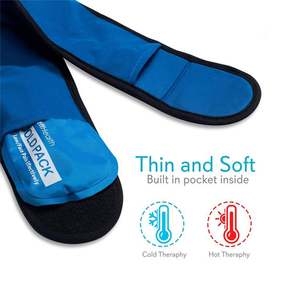 Paquete de Gel Frío Instantáneo Reutilizable con Certificación ISO13485 para Dientes del Sabio, Mandíbula, Cabeza y Barbilla, 4 Prácticos Paquetes de Terapia de PVC - Product Image 4