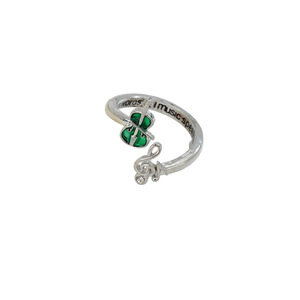 Bague en alliage tendance en forme de violon avec notes musicales, bijou unisexe, cadeau - Product Image 5