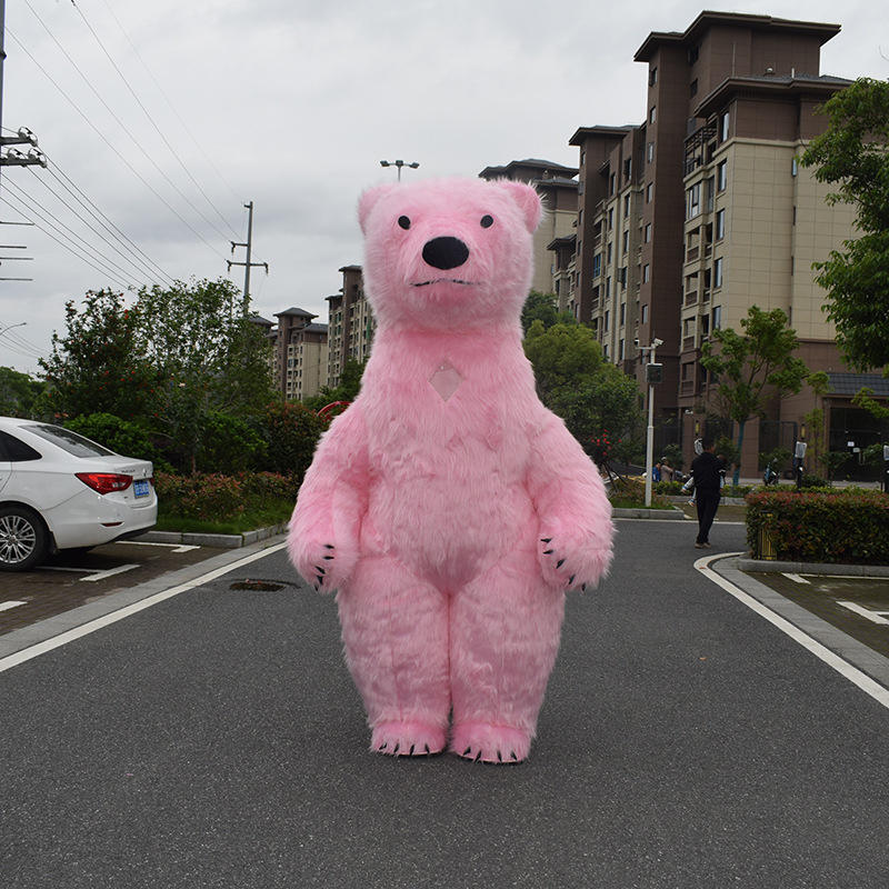 Pink polar bear