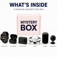 Caja Misteriosa de Electrónica Avanzada, 5 Piezas, Puede Incluir Teléfono Inteligente, Reloj Inteligente de Alto Valor, Auriculares TWS, Venta al Por Mayor