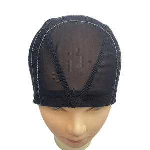 Tappo all'ingrosso per fare parrucche portatile all'ingrosso Private Label elastico vicino fascia frontale parrucca calza Caps - Product Image 2
