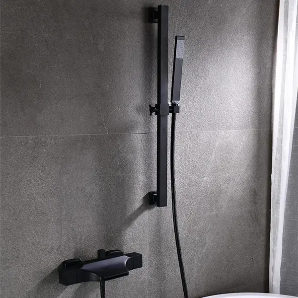 Bathroom Fittings Shower Bath Faucet Tap Single Handle Lever Bath Shower Faucet Set For Bathtub