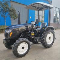 Mini tracteur agricole CE EPA 4x4, moteur diesel 4 cylindres 50 CV avec boîte de vitesses et pompe