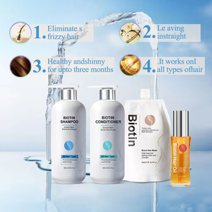 Shampooing <span class=keywords><strong>et</strong></span> après-shampooing biologiques à la biotine, vegan, pour la repousse des <span class=keywords><strong>cheveux</strong></span>, à base de plantes, épaississant, anti-chute, pour <span class=keywords><strong>cheveux</strong></span> <span class=keywords><strong>fins</strong></span>, marque privée - Product Image 5