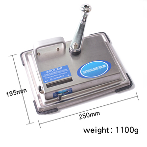 Inyector rápido de acero inoxidable para hierbas y <span class=keywords><strong>tabaco</strong></span>, máquina de tubo de 8mm - Product Image 5
