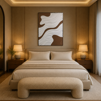Panneaux muraux décoratifs en MDF sur mesure, revêtement en pierre, relief 3D, design moderne pour la maison, l'hôtel, le bureau, l'usine, vente en gros