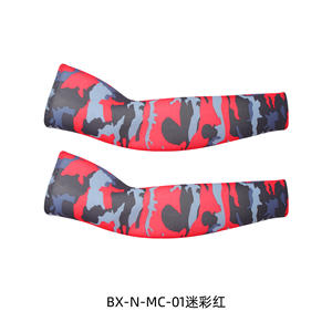 Manchon de protection <span class=keywords><strong>UV</strong></span> pour bras de sport de plein air doigts respirants chauffe-mains en soie de glace pour hommes et femmes avec logo personnalisé - Product Image 5