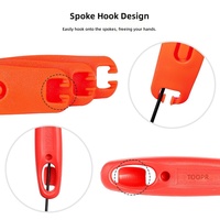 TOOPRE Alat Pengungkit Ban Sepeda Nylon - Alat Perbaikan Ban MTB & Sepeda Jalan Raya untuk Melepas dan Memperbaiki Ban