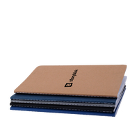 Cuadernos de papel Kraft de encuadernación de costura personalizados al por mayor, cuaderno de ejercicios promocional para estudiantes con papel de línea