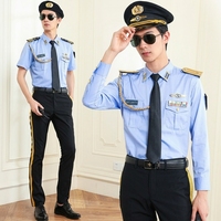 Épaulettes personnalisées en polyester ODM pour uniforme de pilote de ligne, capitaine, chauffeur, avec 1, 2, 3 ou 4 barres dorées pour manteau