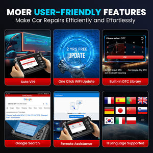 เครื่องมือสำหรับยานยนต์เชิงพาณิชย์ CRP129 HD Android 8.1 รุ่นปี 2024 รหัส 2GB+16GB OBD2 24V แบตเตอรี่ 3000mAh - Product Image 6
