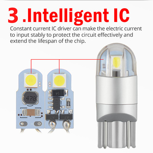 หลอดไฟ LED สำหรับรถยนต์เมอร์เซเดสเบนซ์หลอดไฟ LED <span class=keywords><strong>168</strong></span> 194 W5W T10 12V - Product Image 6