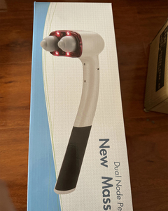 Direkt vom Hersteller: Anpassbare Doppelkopf-Massagepistole mit Heizfunktion, Tragbarer Elektrischer Massagehammer für Sporterholung, Büro und Autofahren - Product Image 3