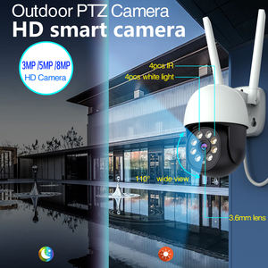 Smart PTZ <span class=keywords><strong>Camera</strong></span> 3MP HD WiFi <span class=keywords><strong>Camera</strong></span> Rastreamento automático Armazenamento em nuvem Áudio bidirecional Wide-Angel Câmera de segurança Dome ao ar livre - Product Image 2
