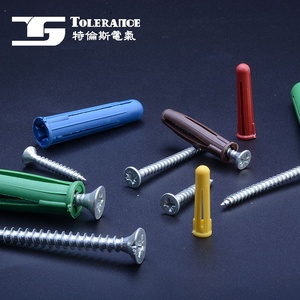 <span class=keywords><strong>10</strong></span> millimetri di Plastica Spina di Parete per fissaggio su cemento, mattoni e altri ad alta densità di materiale - Product Image 5