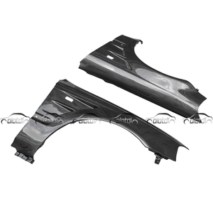 Carbon Fiber Side Bumper Fender Vents Trim with Hole Auto <strong>Part</strong> for Honda Civic <strong>K8</strong> 99 1999-2000 Auto Tuning - Product Image 2