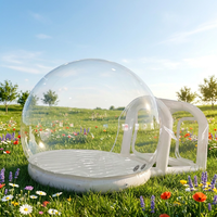 Structure gonflable géante en PVC pour enfants, tente bulle, maison à bulles pour mariage et fête