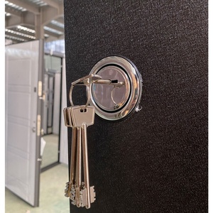 Mercado Popular Personalizado Madera Acero Puerta principal delantera externa Diseño caliente Espejo Vidrio Metal <span class=keywords><strong>Seguridad</strong></span> <span class=keywords><strong>Puertas</strong></span> <span class=keywords><strong>blindadas</strong></span> rusas - Product Image 5