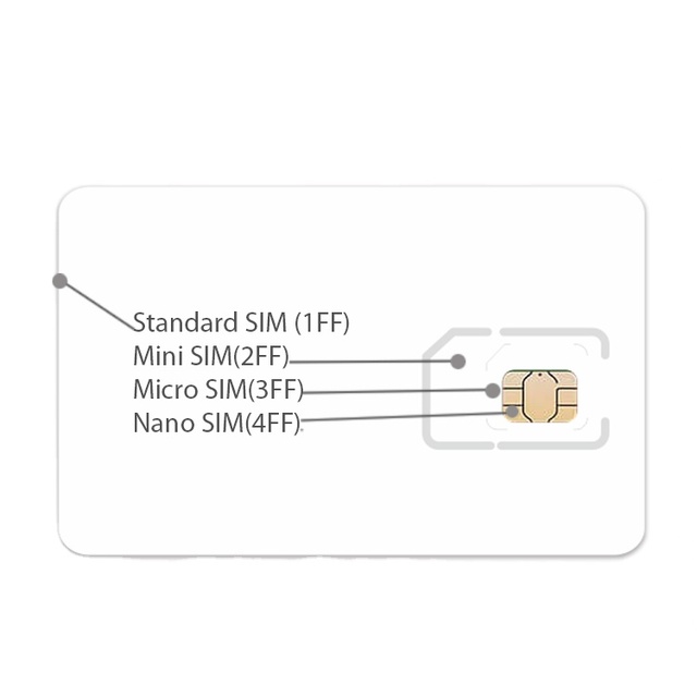 THC80F340A Nano 2G 3G 4G Network Mobile Phone Sim Cards
