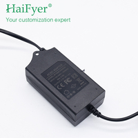 Adaptateur secteur AC/DC 90-240V 5V 12V 24V 12W-30W avec trou de fixation pour bande LED, caméra de surveillance, sonnette, terminal de point de vente CE ROHS