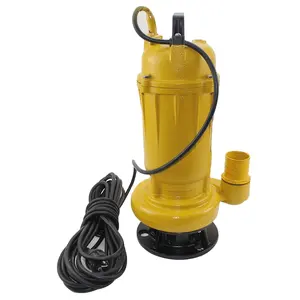 WQD 0.75kw 1hp 2英寸潜水排水污水电动农业水泵带切割器