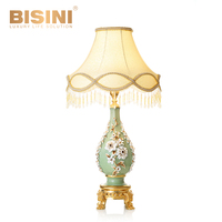 Lampe de Table en cuivre plaqué or, avec abat-jour en porcelaine, design rétro de Style italien Exclusive