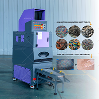 Machine de granulation de fil de cuivre 50-80 kg/h, granulateur de câbles en cuivre, séparateur de cuivre et de plastique
